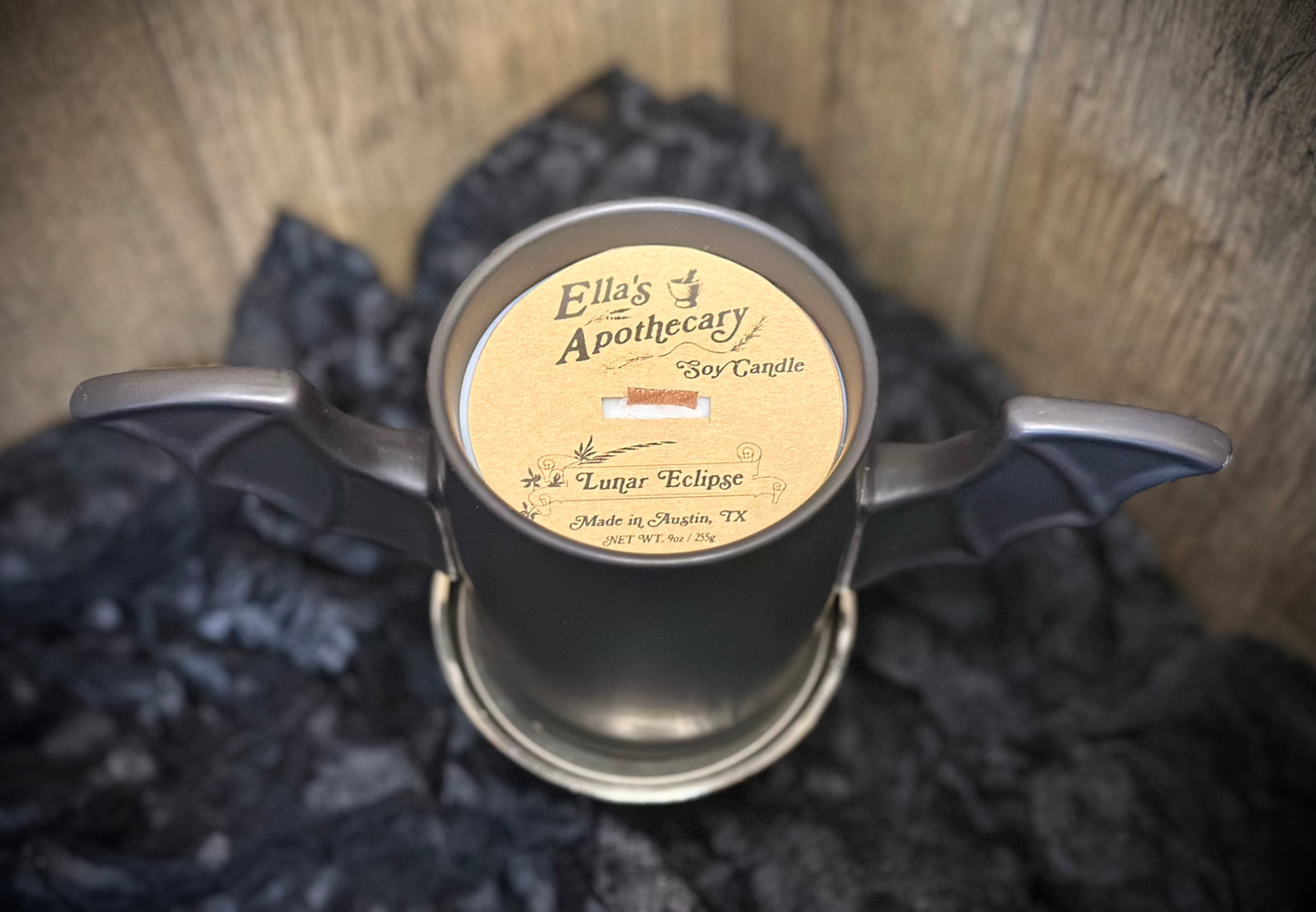 Bat Mug Candle