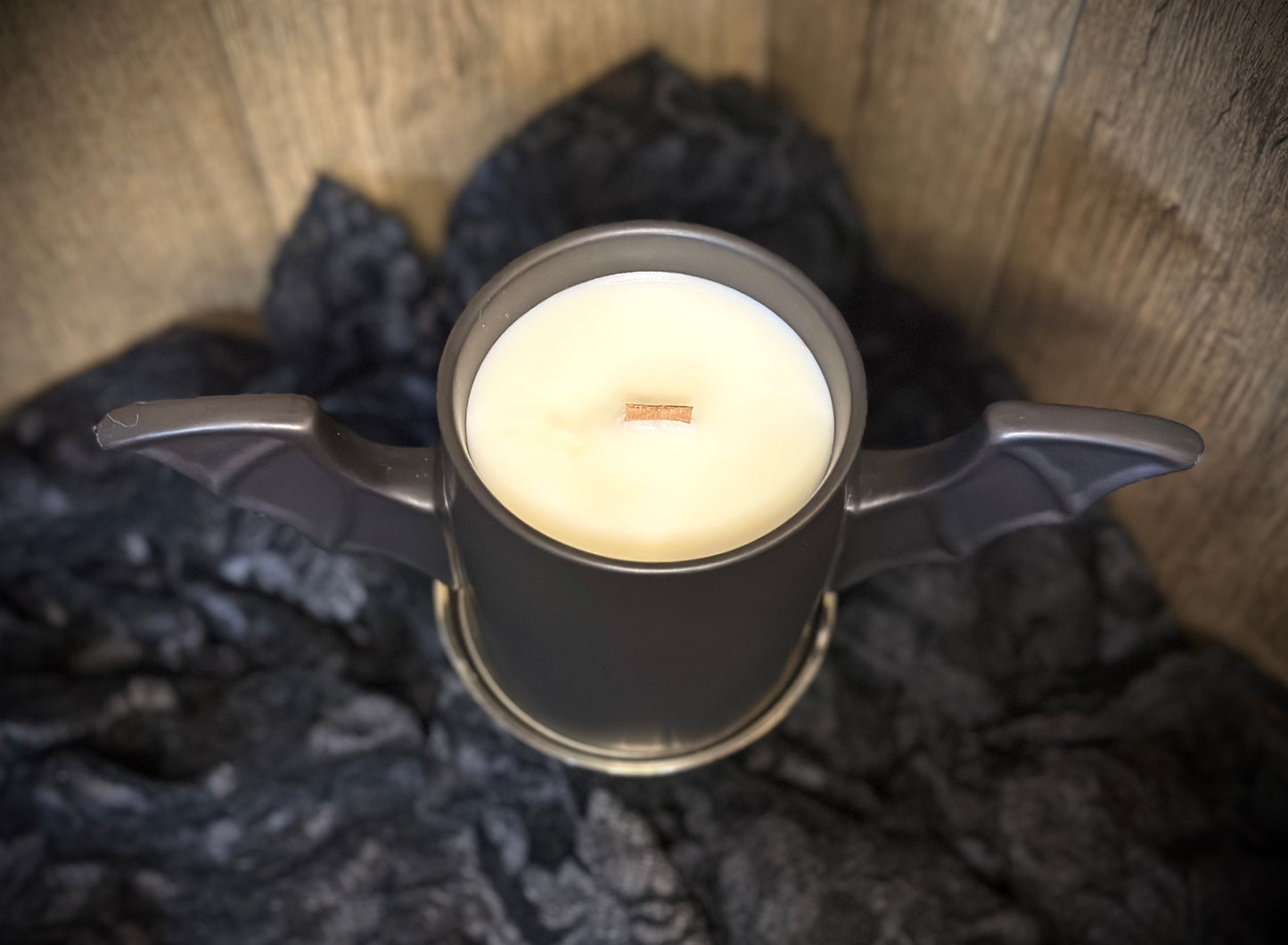 Bat Mug Candle