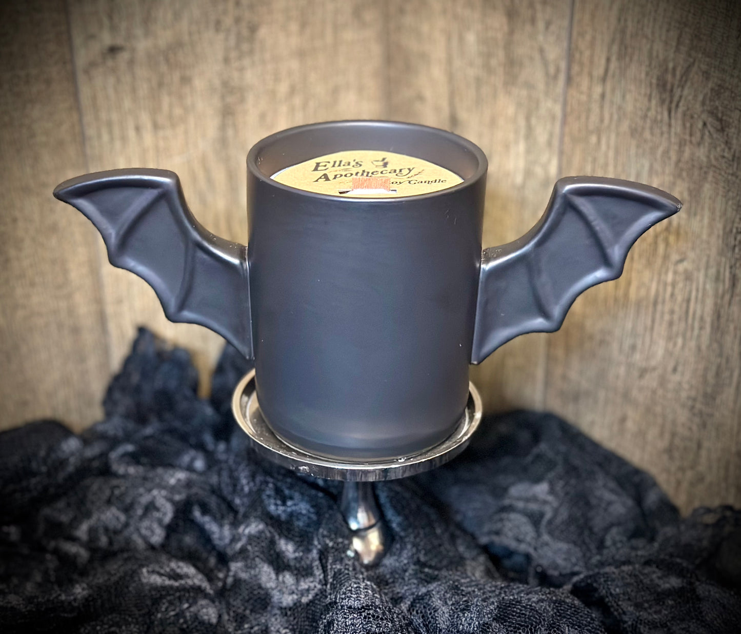Bat Mug Candle