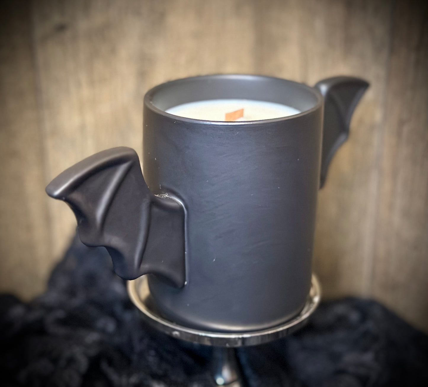 Bat Mug Candle