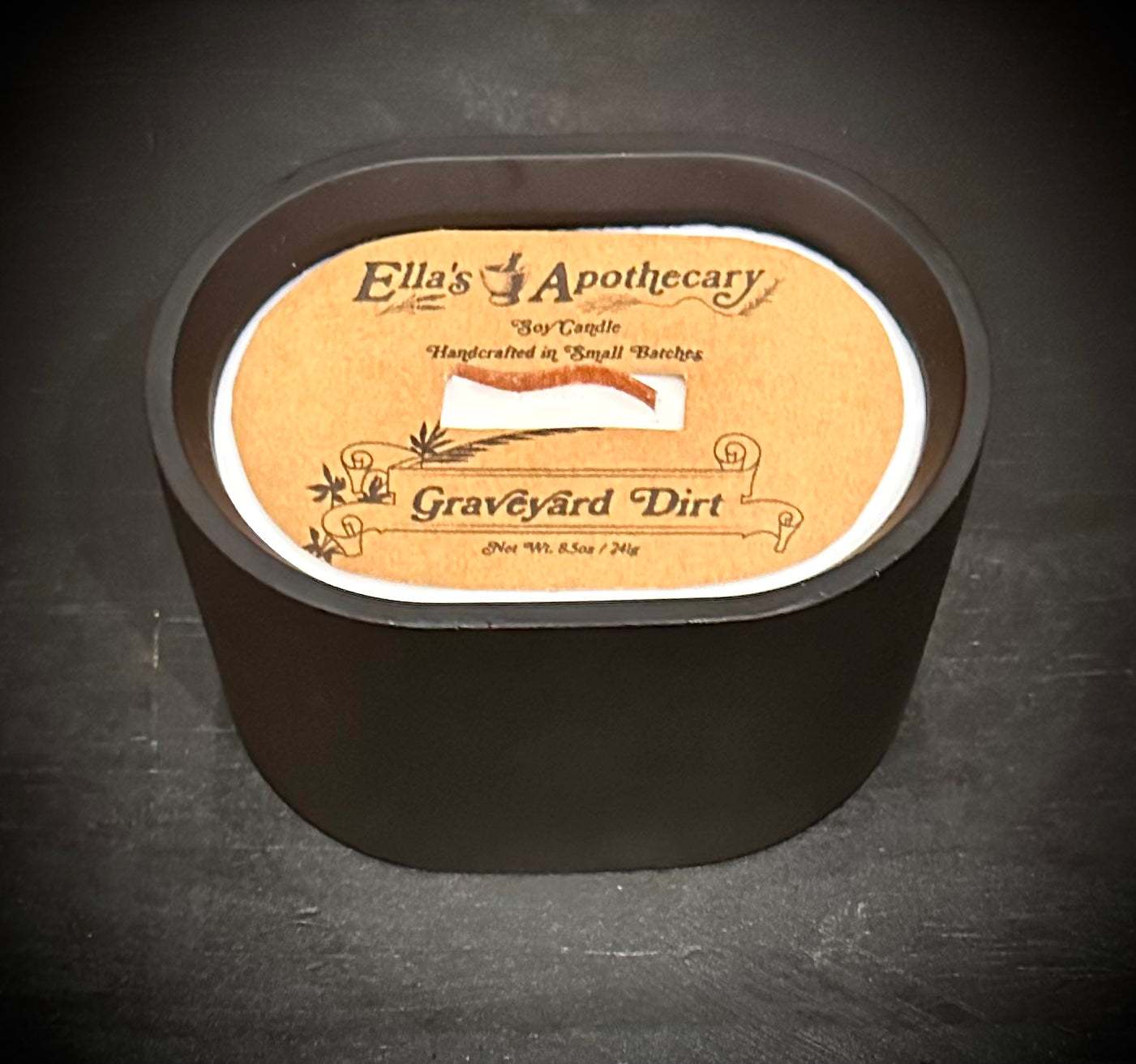 Graveyard Dirt Soy Candle