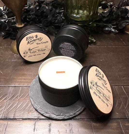 Lunar Eclipse - 3.4oz Travel Tin Candle