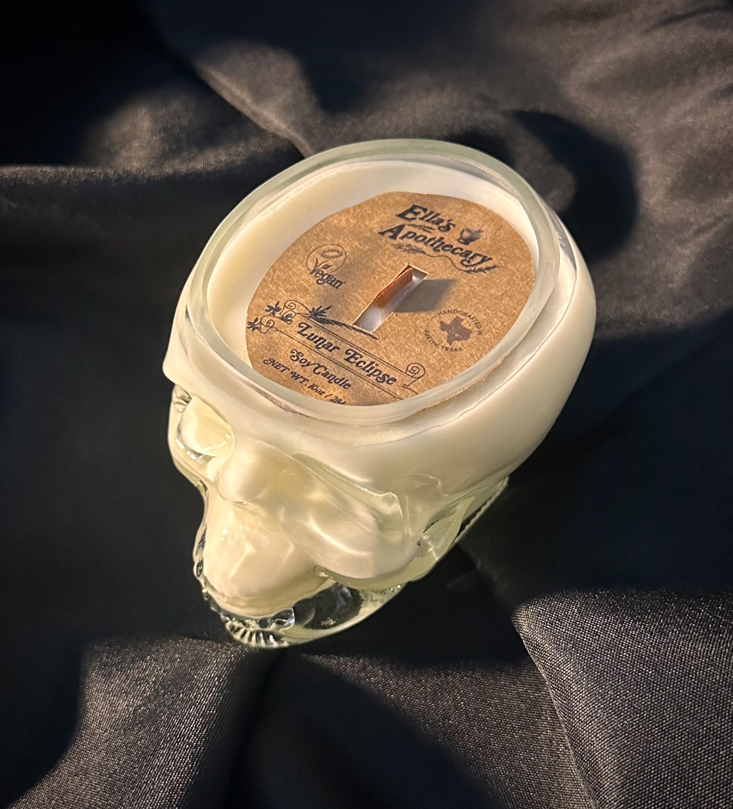 Lunar Eclipse - 10oz Skull Candle